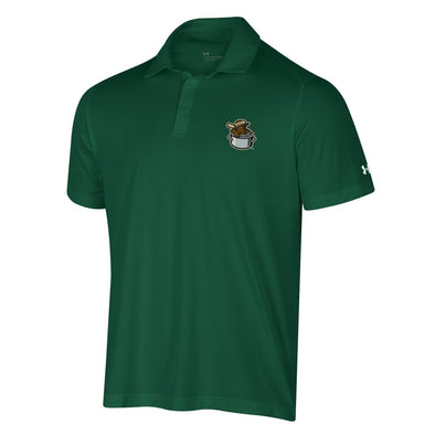 Charleston RiverDogs Under Armour Boiled Peanuts Green Tech Polo