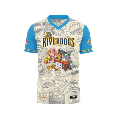 Charleston RiverDogs OT Sport Paw Patrol Toddler Jersey