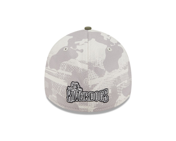 Charleston RiverDogs Armed Forces Day 39THIRTY Flex'Fit Cap
