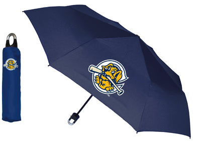 Charleston RiverDogs Storm Clip Folding Umbrella