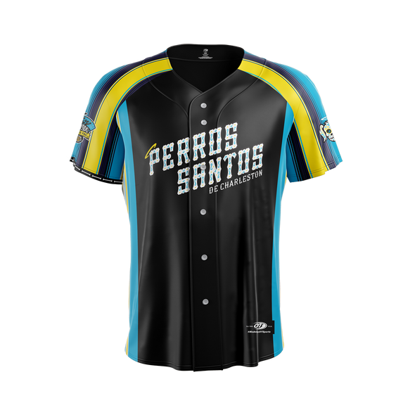 Charleston RiverDogs Perros Santos Authentic On-Field Jersey