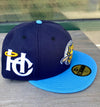 Home Caroina Blue/Navy Fitted