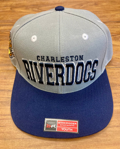 Charleston RiverDogs Youth Choice  "Finley" Gray/Navy Cap