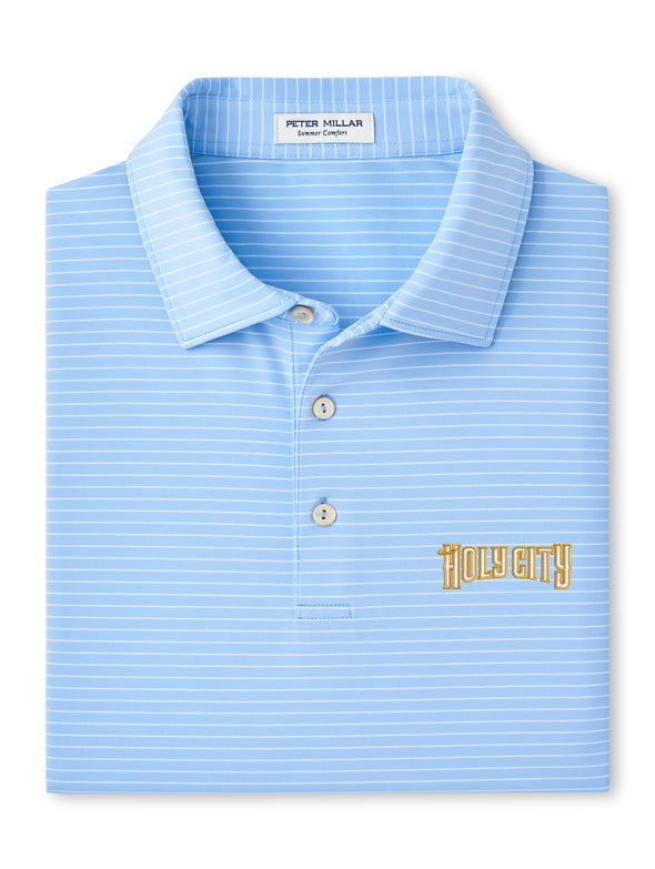Charleston RiverDogs Peter Millar Tesseract Performance Jersey Polo