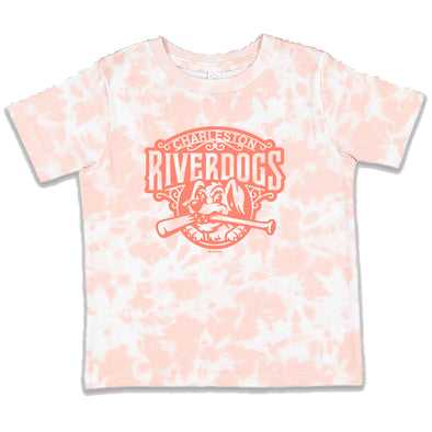 Charleston RiverDogs Toddler Tiedye Baseball Tee