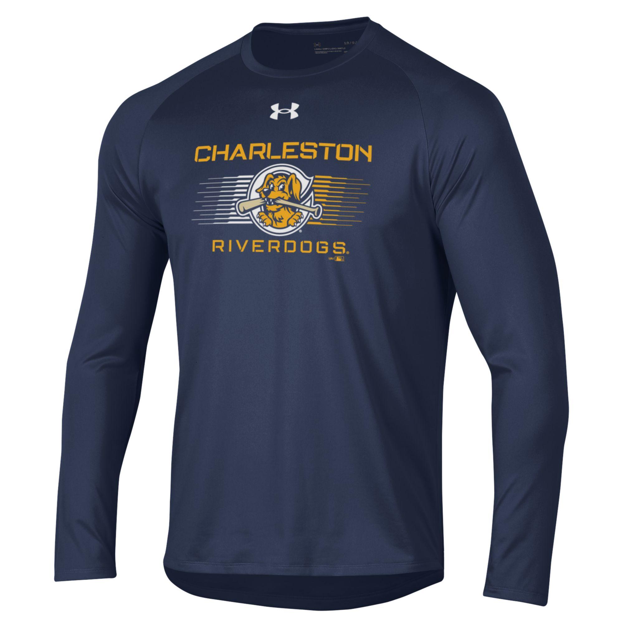 Long Sleeve Under Armour Officials Apparel Charleston RiverDogs