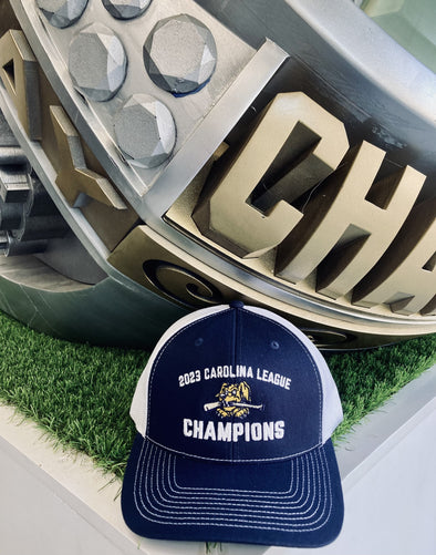Charleston RiverDogs 2023 Carolina League Champions Trucker Cap
