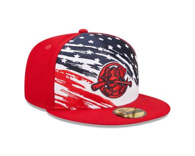Charleston RiverDogs July 4th New Era fitted