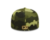 Charleston RiverDogs MLB New Era Camo 2022 Armed Forces Day On-Field Cap