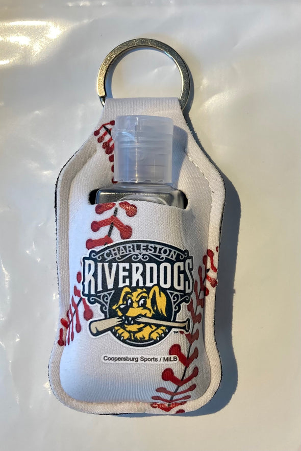 RiverDogs Hand Sanitizer Key Chain