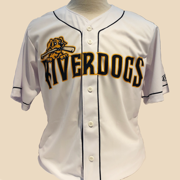 12 Game-Used RiverDogs Home White Jersey (2016-2022)